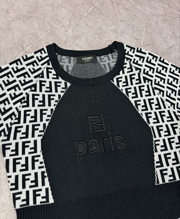 Fendi Монограмм Платье