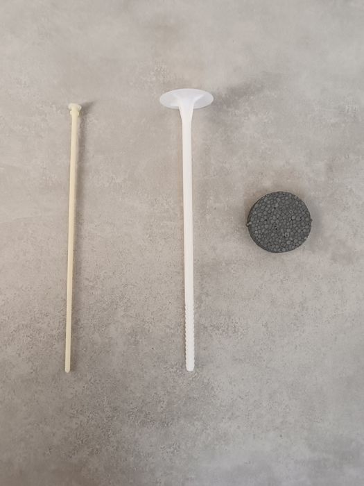 Łączniki izolacji, dyble do styropianu, zaślepki