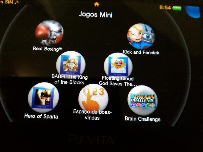 consola PS VITA 3G + 24 jogos Nova