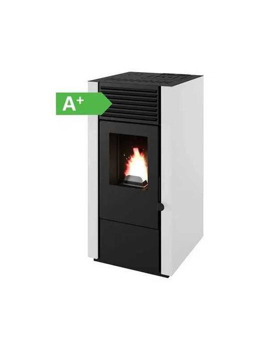 Piecyk na pellet Marisa 9 kW biały NADMUCH DGP