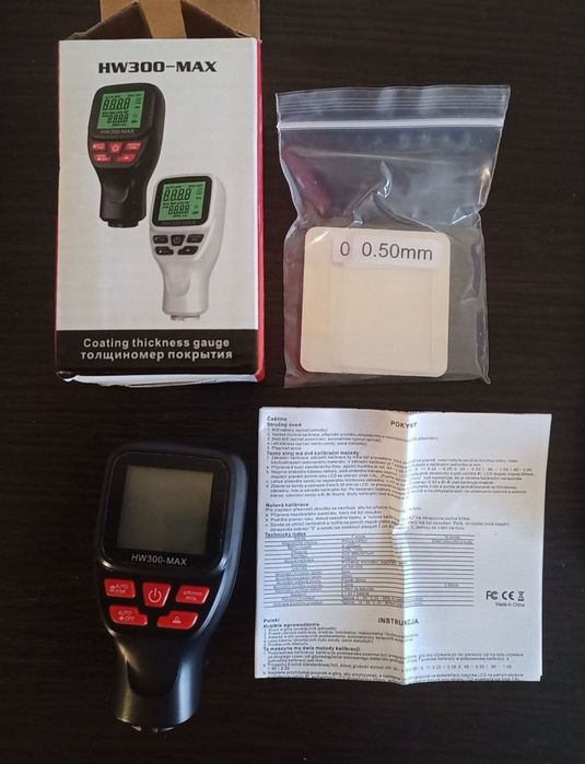 Новый Толщиномер автомобильный hw300max