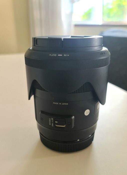 Sigma 35mm f/1.4 DG HSM Art mount canon ef...para reparação ou peças
Canon EF - Para reparar
Vendo Sigma 35mm f/1.4 DG