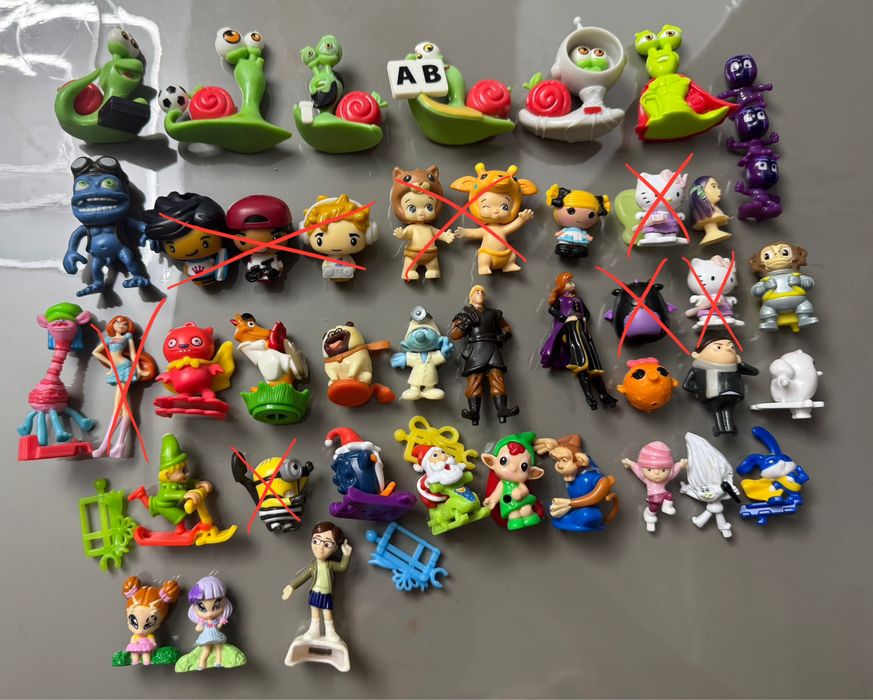 Кіндер, Kinder та інші фігурки