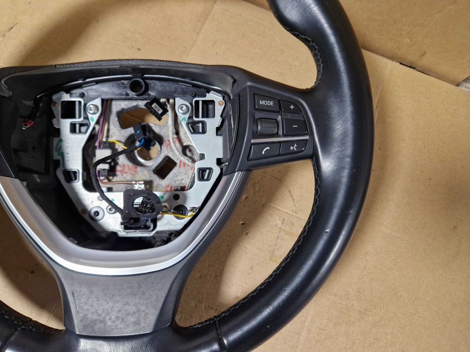 Kierownica skórzana multifunkcja BMW 5 F11