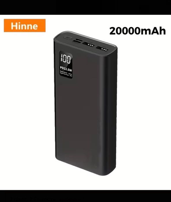 Powerbank повербанк 20000mAh 22,5W швидка зарядка