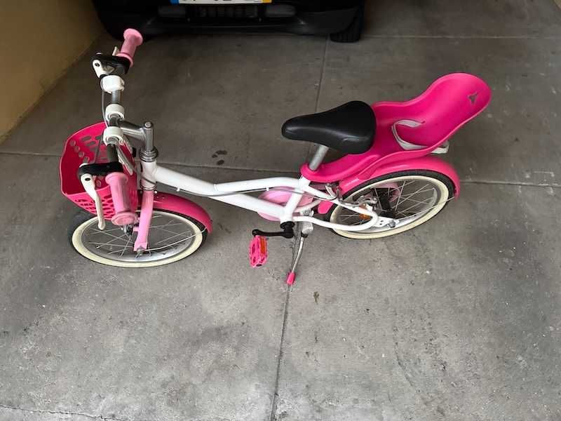 Bicicleta decathlon menina roda 16