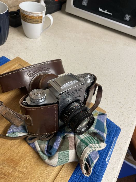 Aparat fotograficzny Exakta II Jhagee Dresden