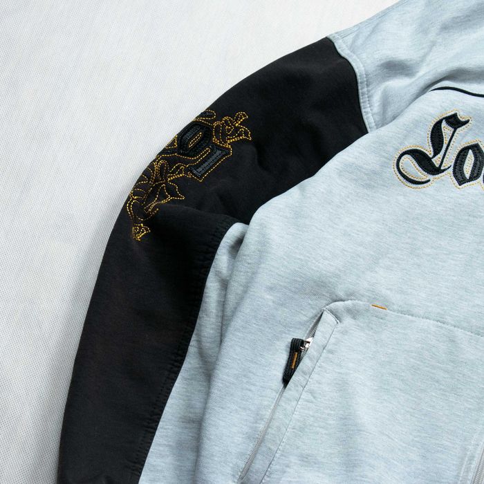 Loop DIvision bluza rozpinana hip hop y2k M rap hoodie zip