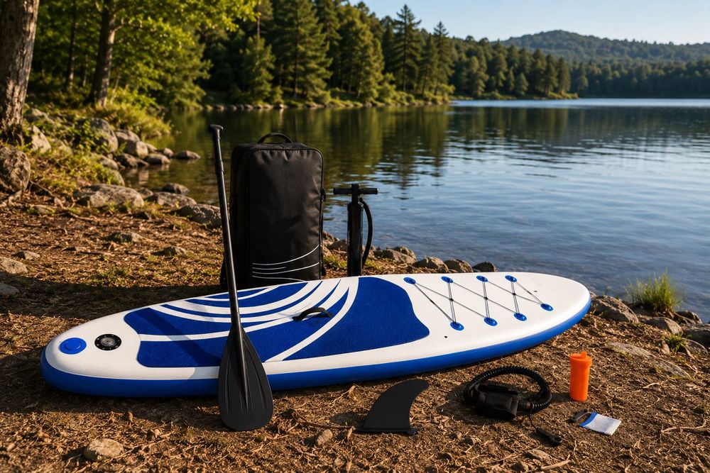 Deska Sup 320 cm Paddle Board do Pływania Pompowana Standu Up + Akcesoria