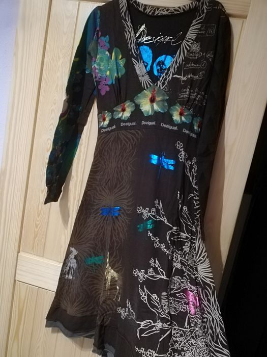 Desigual sukienka bawełniana