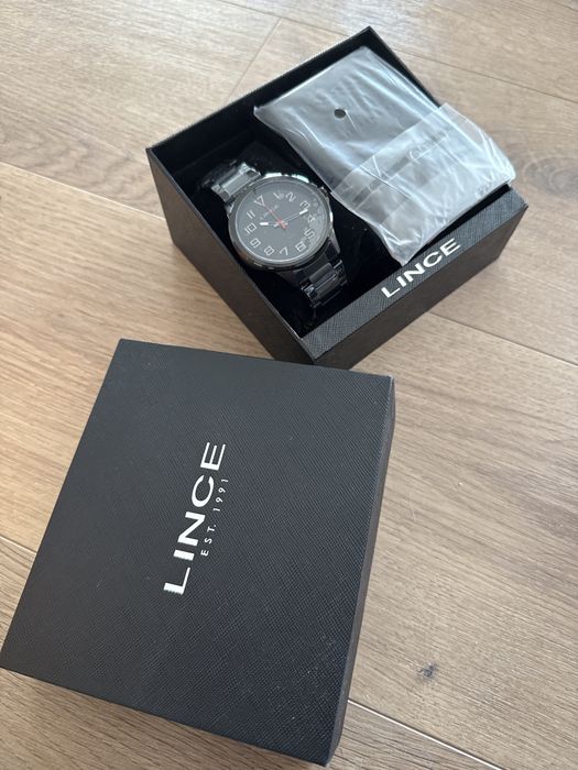 Lince Coffret Relogio + Porta Cartoes NOVO