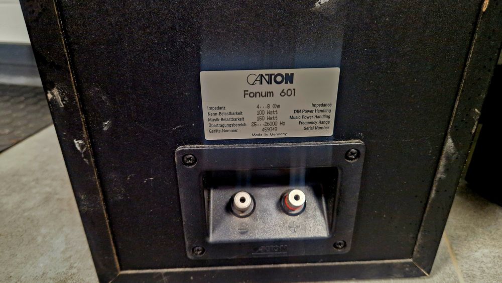 Kolumny Canton Fonum 601