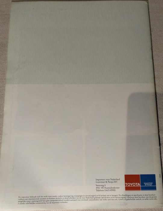 Revista Promoção Land Cruiser/ Hilux Toyota Oficial