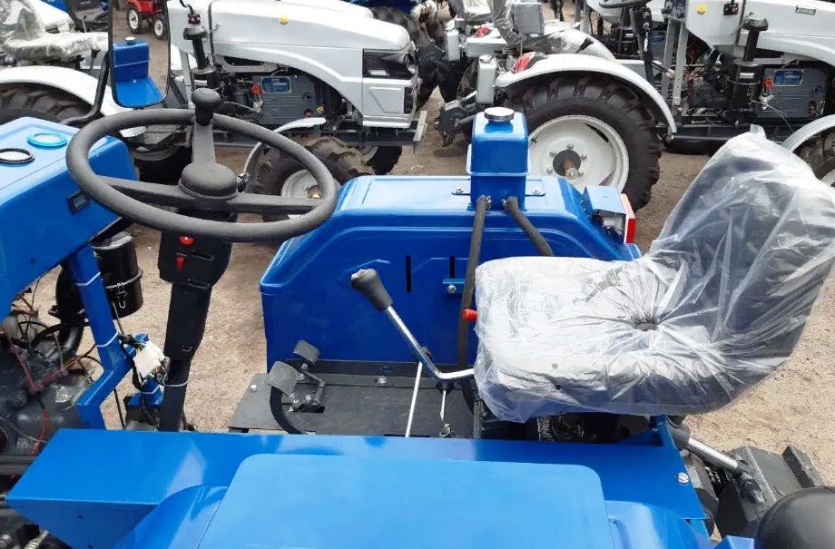 Потужний мототрактор Булат Т25 ФРЕЗА+ПЛУГ ТА ДОСТАВКА. Мінітрактор 25