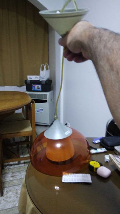 incomum quase novo extensível em altura casquilho grosso E27