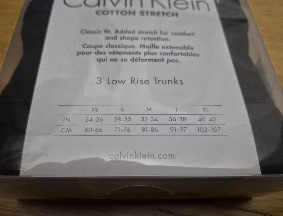 Calvin Klein majtki męskie 3 pak