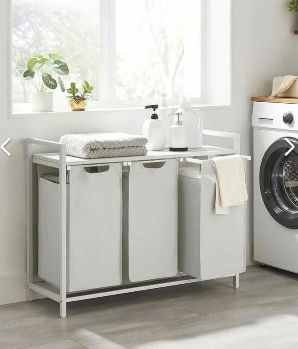 Potrójny kosz na pranie