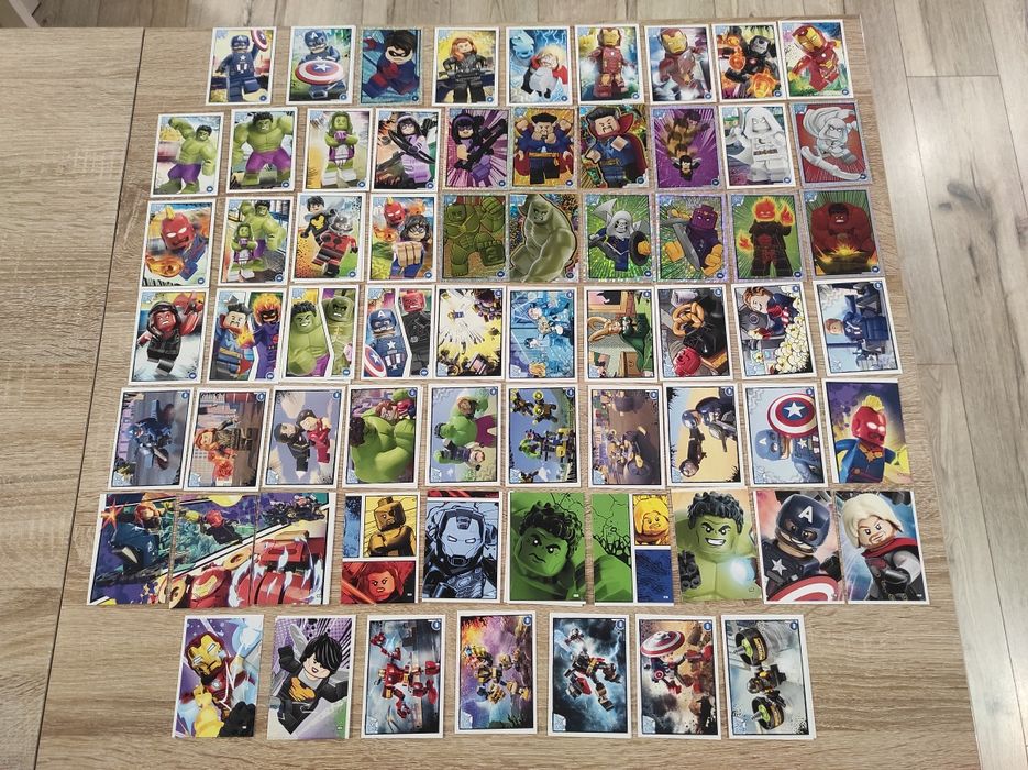 Karty Kolekcjonerskie LEGO Marvel Seria 1.