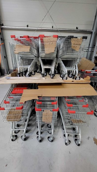 Wózek sklepowy 60l nowy gwarancja fv vat RABATY