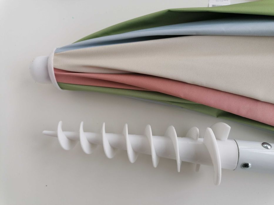 Guarda-Sol de Praia / chapéu de sol com Rosca Aluminio 200cm