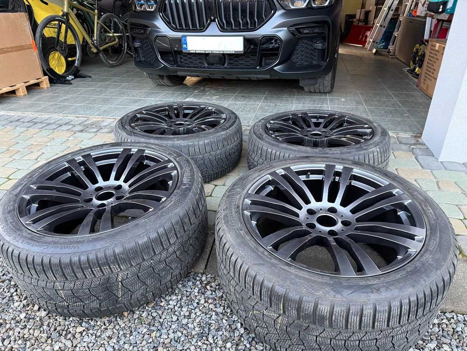 Koła felgi i opony zimowe 20" BMW X5 X6 315/35 275/40 20x9.5 ET38