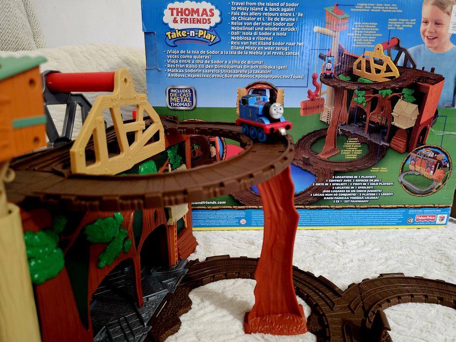 Fisher Price Zestaw Tomek i Przyjaciele Ucieczka z Wyspy Mistry