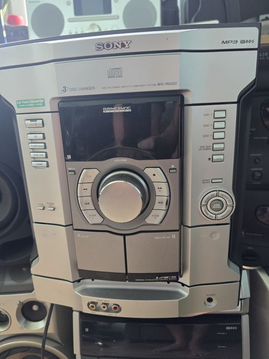 Wieża SONY mhc RG220 AUX MP3