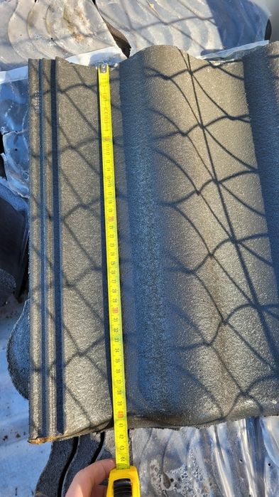 Dachówka Brass betonowa grafitowa