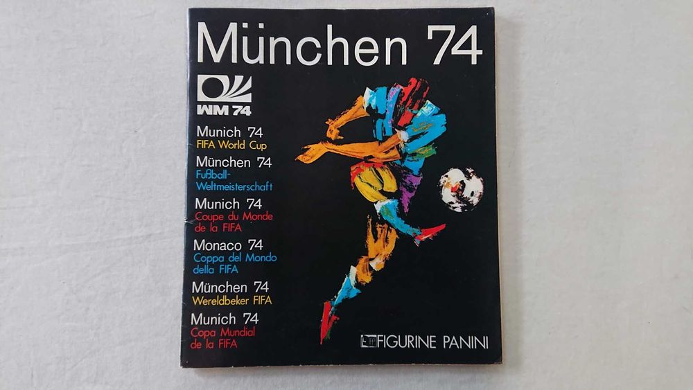 Cadernetas Futebol Panini: Munchen 74 - Argentina 78 - EURO 96 - USA94