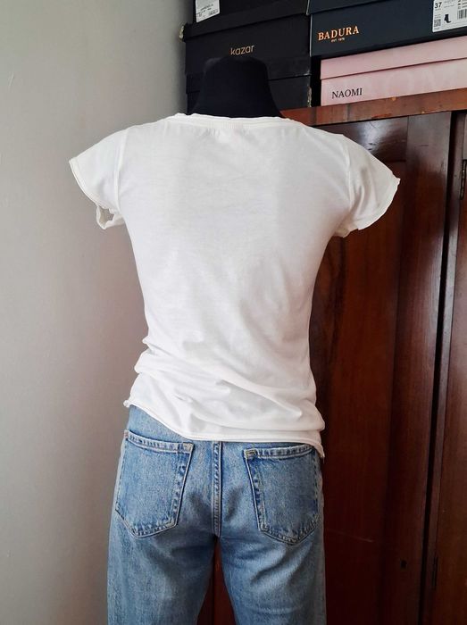 T-shirt, koszulka bawełniana, XS, H&M.