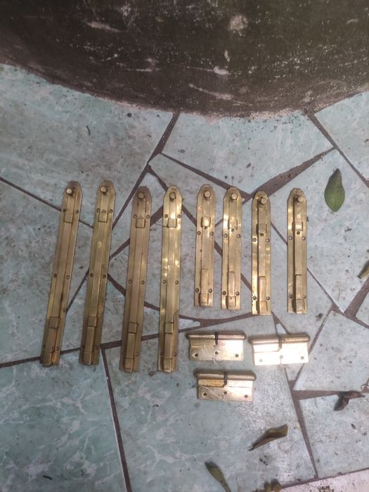 Fechos de correr latão