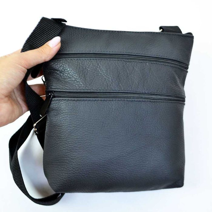 Сумка з натуральної шкіри месенджер, сумка жіноча шкіряна універсальна