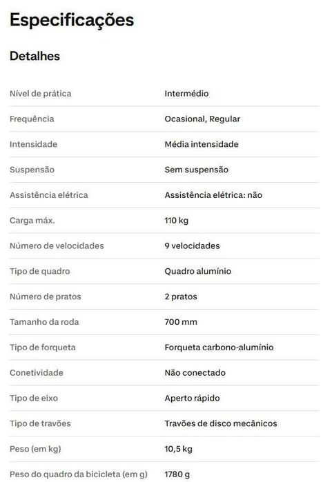 Bicicleta de Estrada RC500 MICROSHIFT 9V CINZENTO