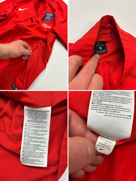 Куртка толстовка Nike Manchester United Paris Saint Germain size M