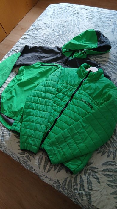 Mochila +  2 casacos uber eats