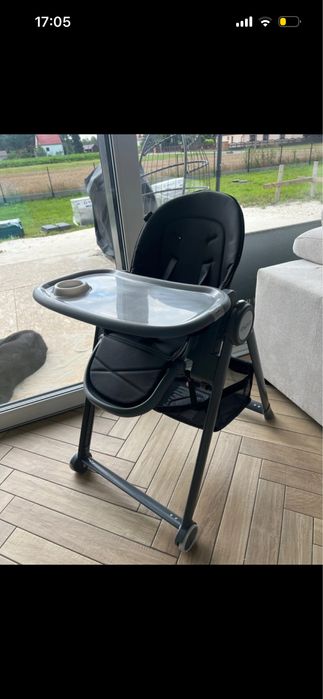 Krzesełko do karmienia Espiro penne black