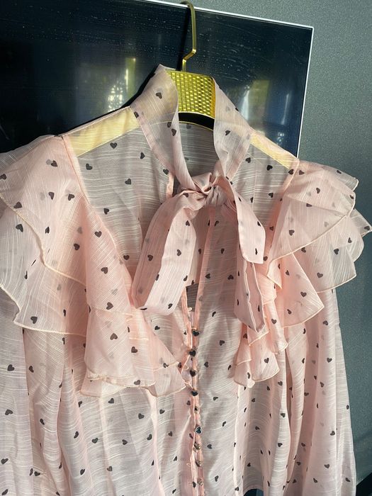 Piękny komplet puder,serca,Zimmerman,lux!