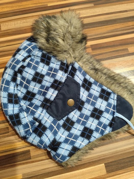 Зимова шапка для хлопчика