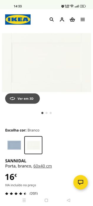 Roupeiro IKEA PLATSA c/2portas 120x57x221cm, em bom estado