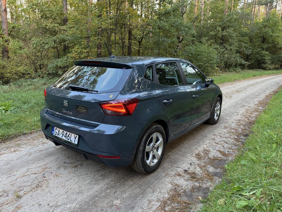 Wynajem Seat Ibiza 2025 | Nowe Auto | Gdańsk Gdynia Wejherowo