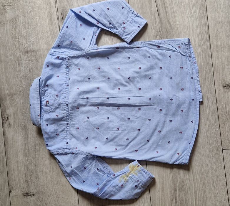 Tommy Hilfiger koszula statki kotwice z wadą