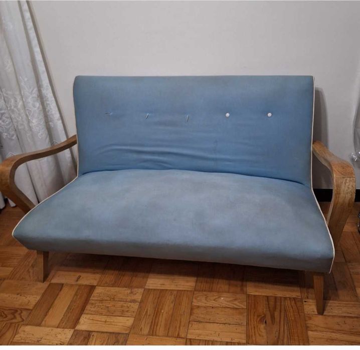 Cadeirão de 2 lugares antigo