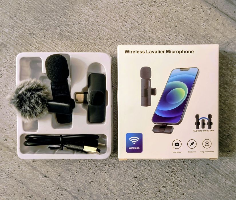 Петличний мікрофон для телефона (type-C)