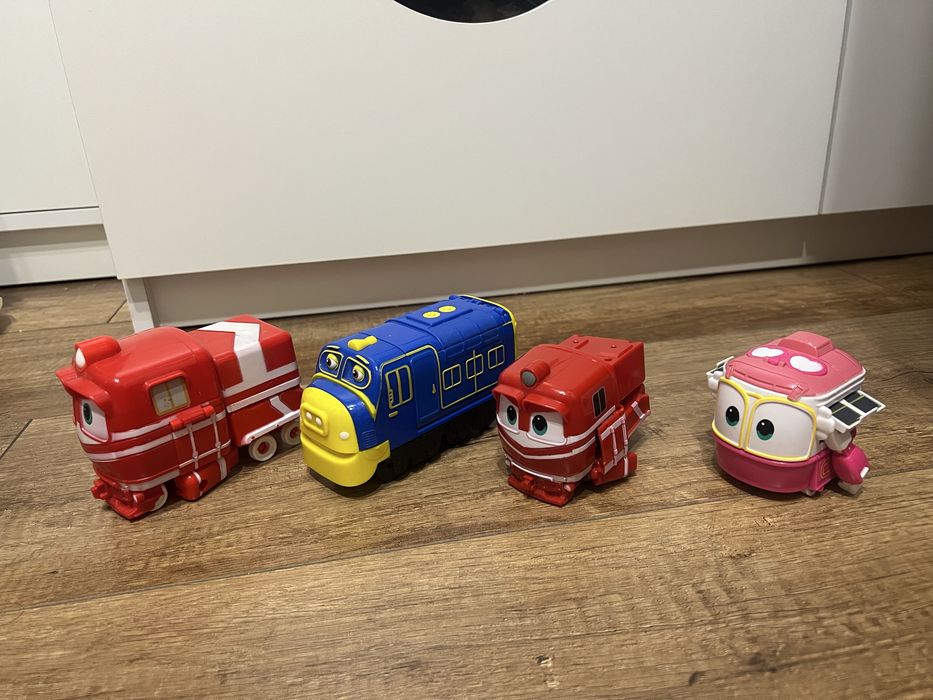 Чаггінгтон паровозики трансформери Вілсон Брюстер