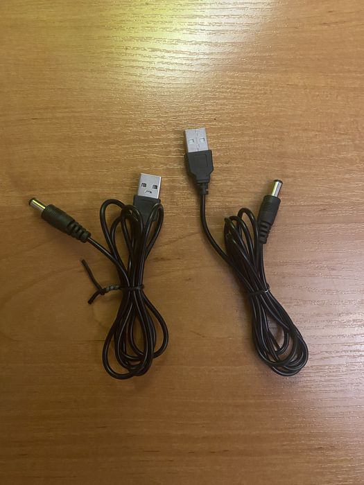 Кабель для живлення роутера від павербанку 5v