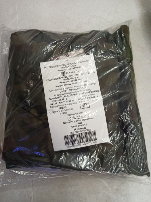 NOWY _ Mundur polowy wojskowy 124 P/MON _ M/S, M/R