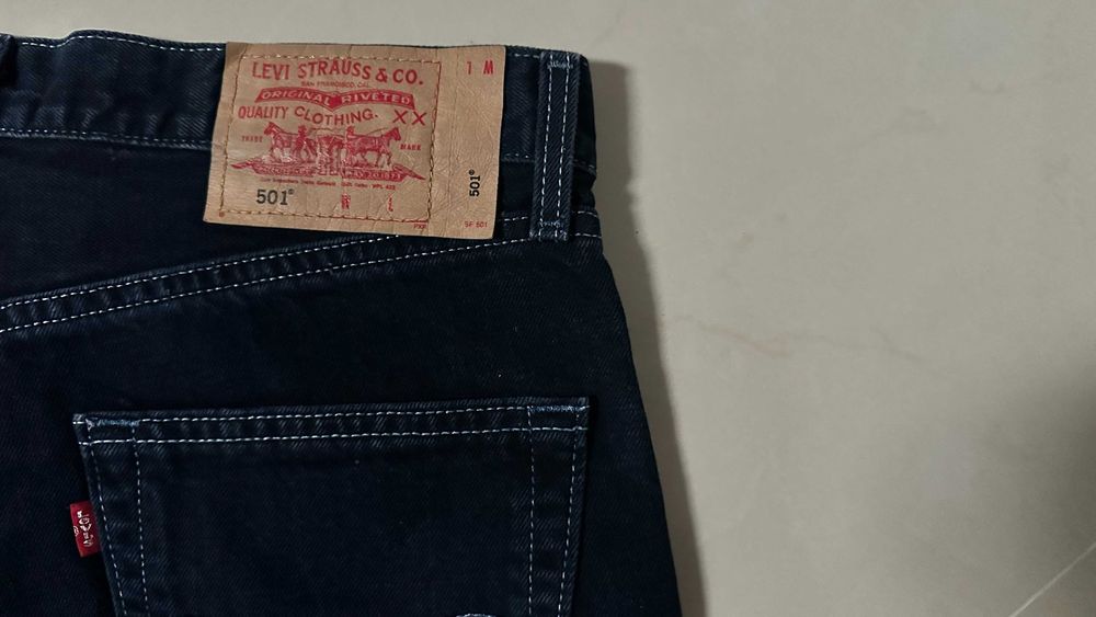 Levis 501 32/30 Spodnie Piękne