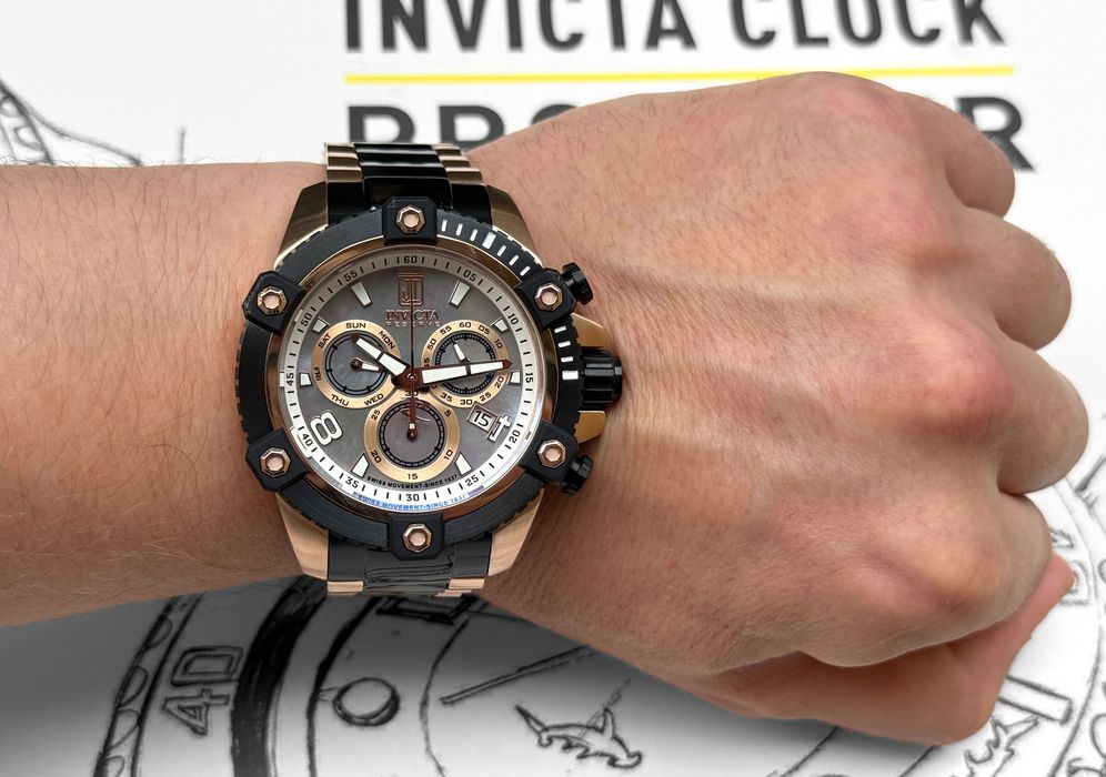 Годинник чоловічий Invicta 51285 Reserve Jason Taylor Imperix Limited Edition 43/99 50 мм 200 МТ