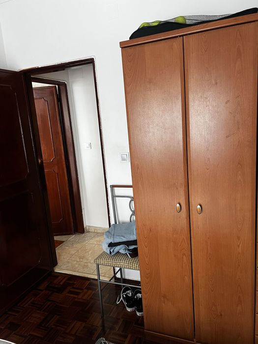 Conjunto Cama Solteiro Cerejeira