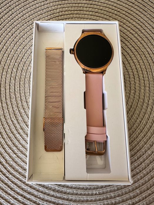 Smartwatch feminino 2 pulseiras